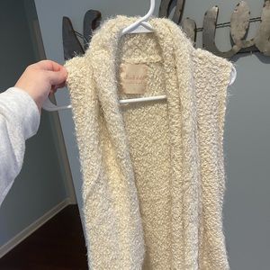 Altered State Sweater Vest. Cream color.